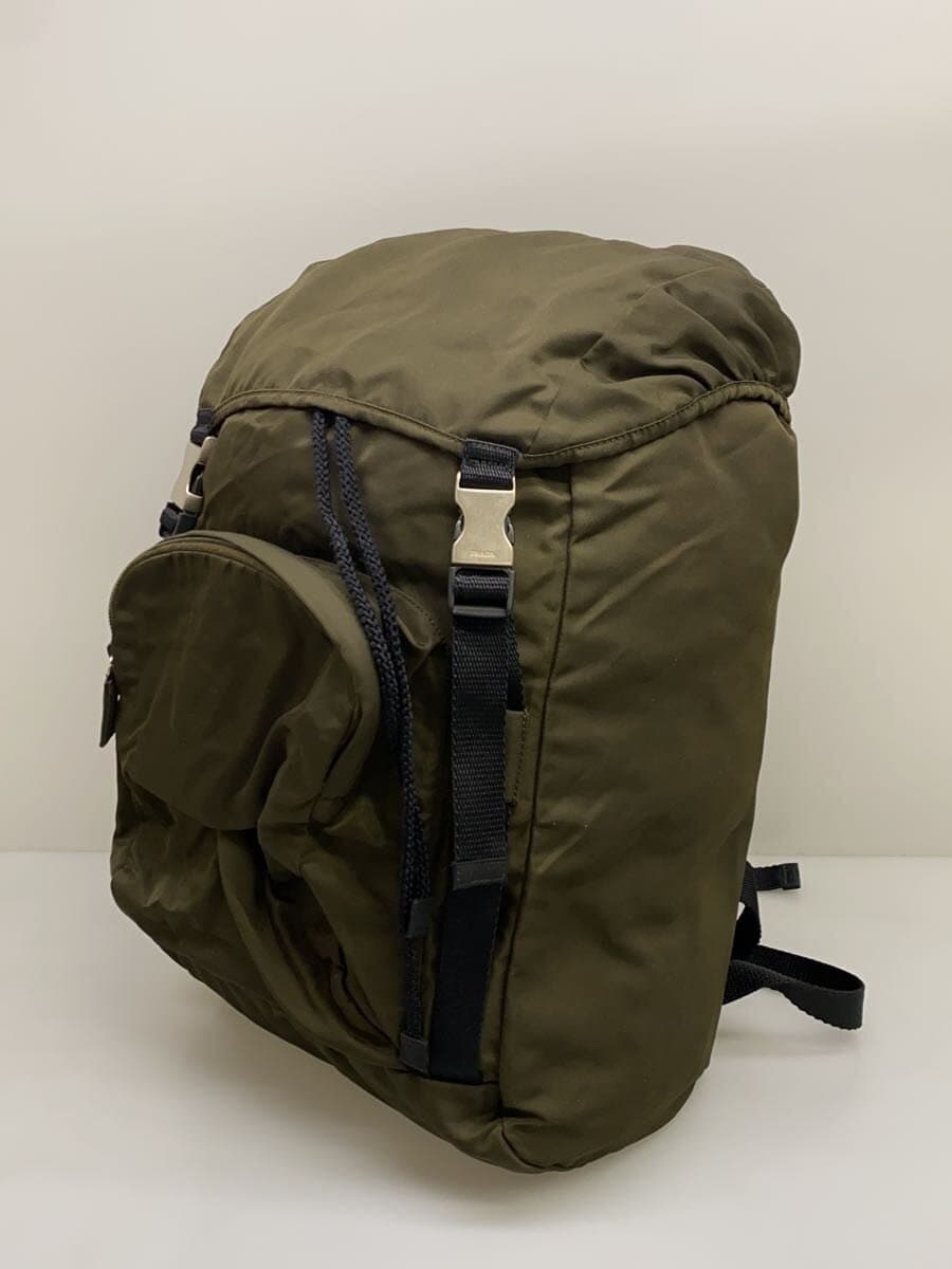PRADA Backpack Nylon BLK V136 2