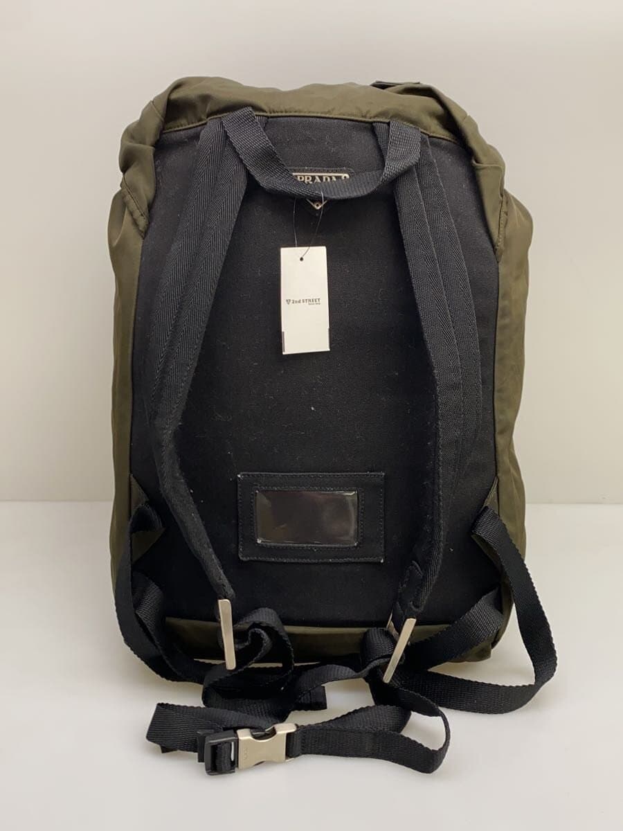 PRADA Backpack Nylon BLK V136 3