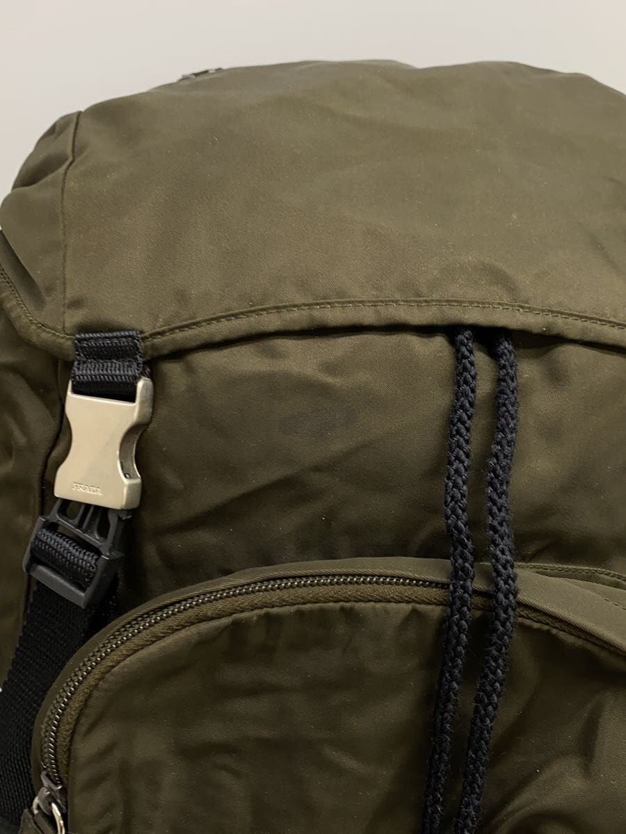 PRADA Backpack Nylon BLK V136 7