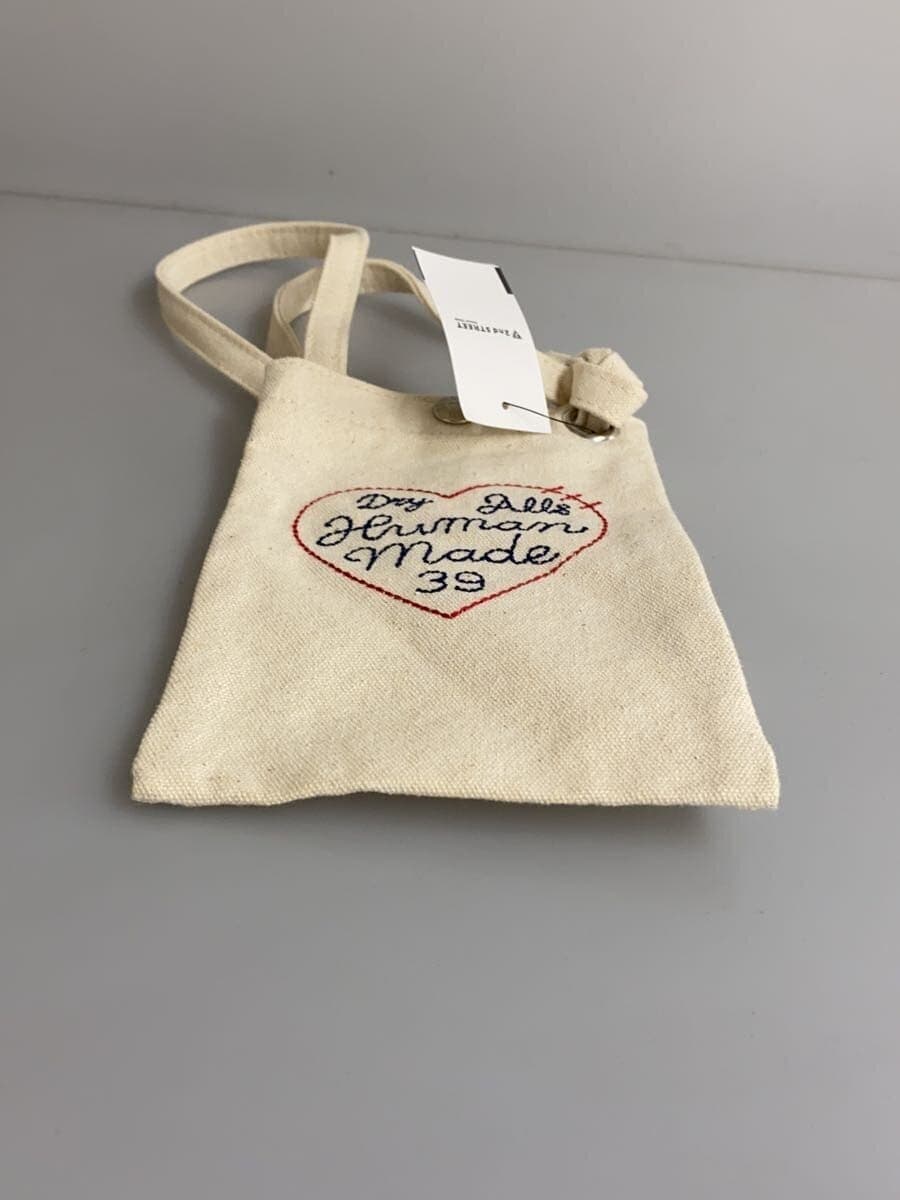 HUMAN WOMAN Shoulder Bag Canvas CRM 4