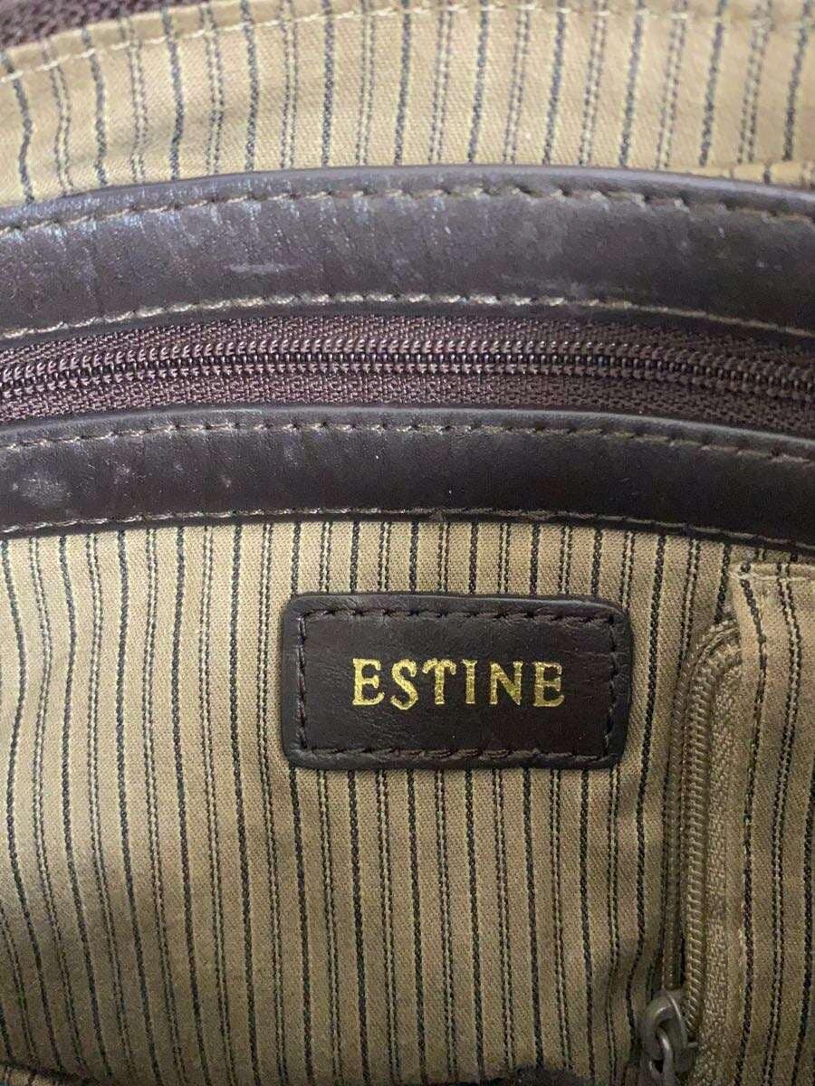 Other Brand ESTINE Shoulder Bag Leather BRW 5