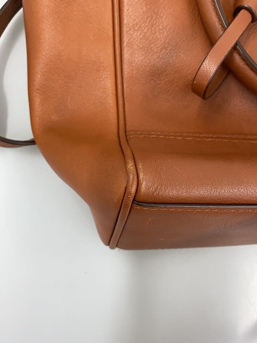 COACH Handbag Leather BRW Solid 8