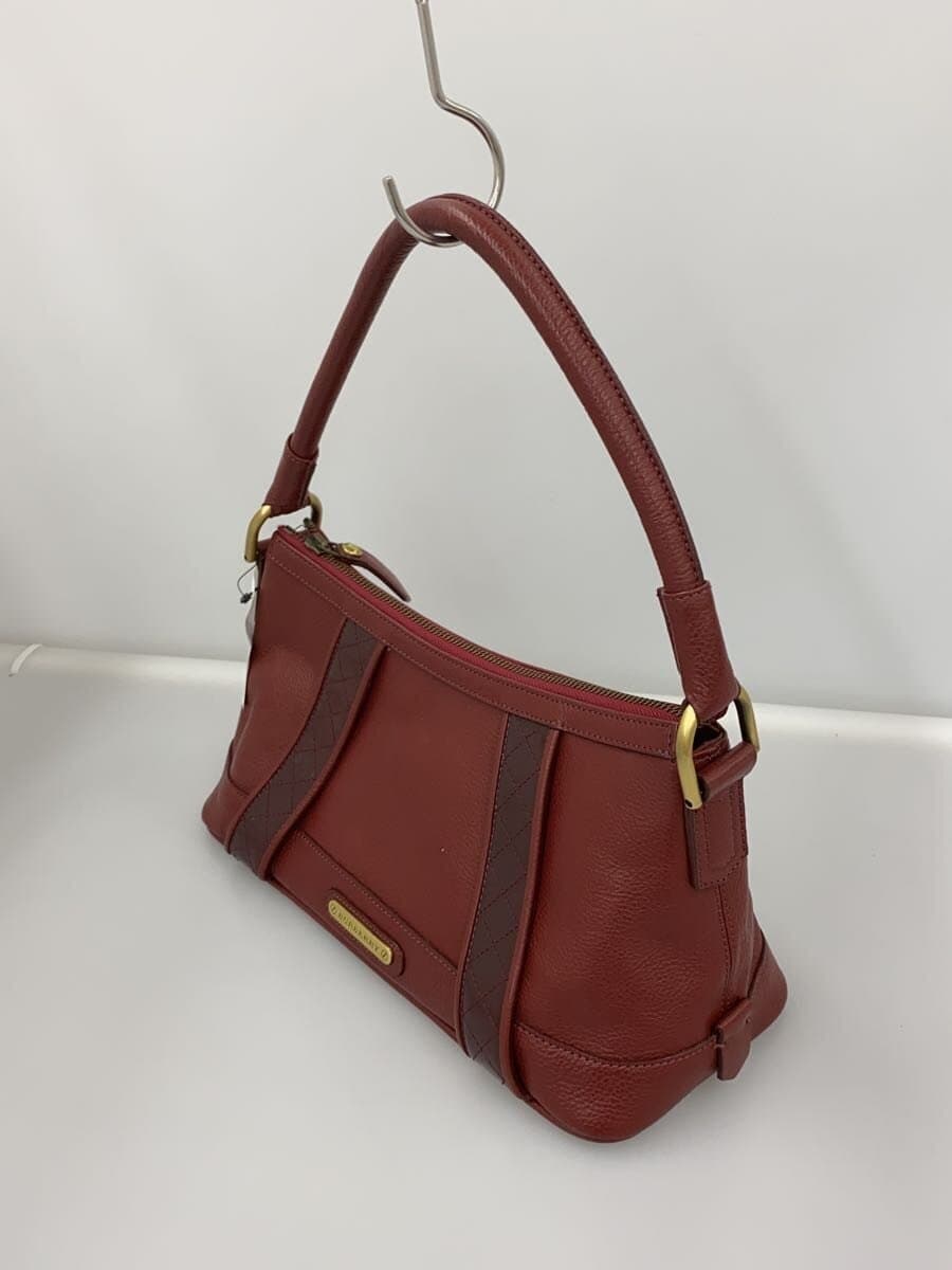 BURBERRY Handbag Leather BRD Solid 2