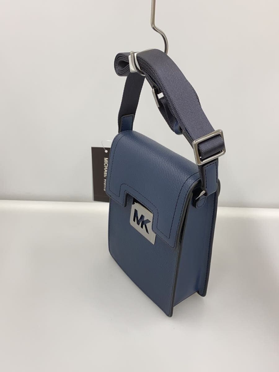 MICHAEL KORS Shoulder Bag Leather NVY Solid 2