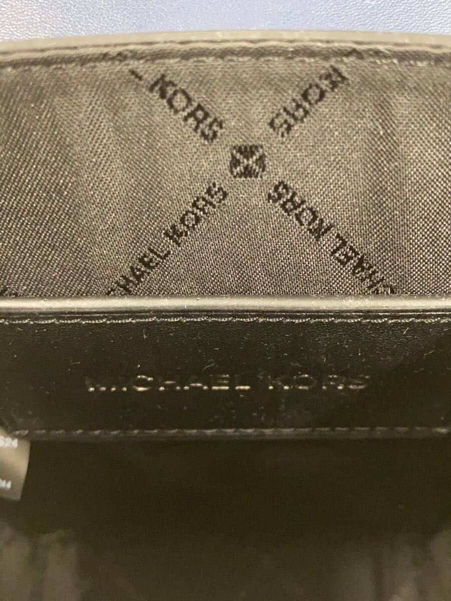 MICHAEL KORS Shoulder Bag Leather NVY Solid 5