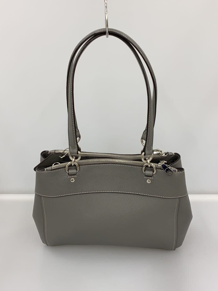 COACH Brooke Carry All Leather GRY Solid 3