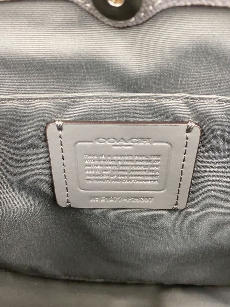 COACH Brooke Carry All Leather GRY Solid 5