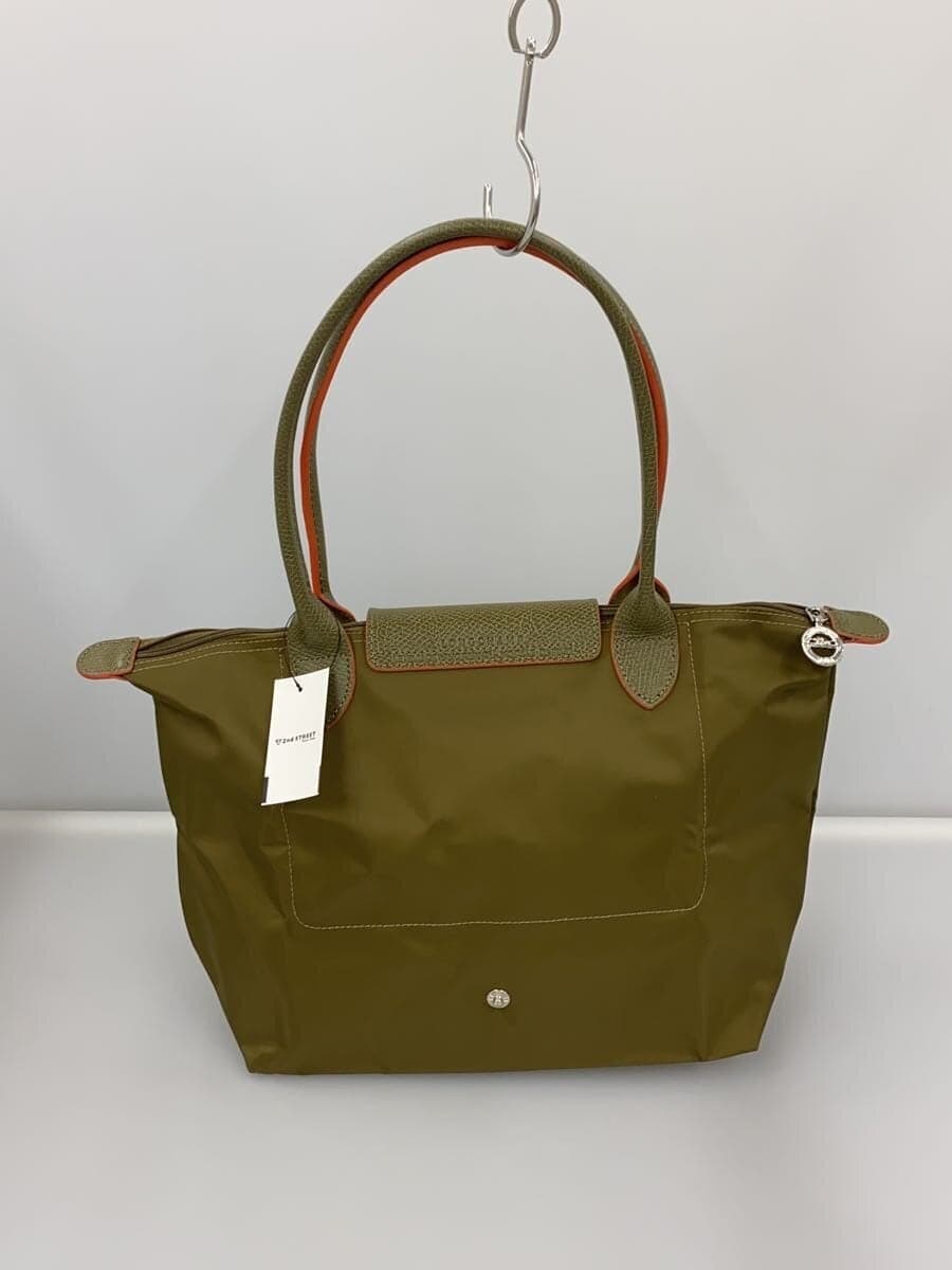 LONGCHAMP Tote Bag Nylon KHK Solid 3