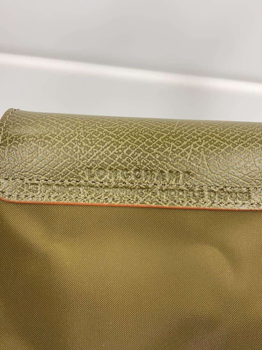 LONGCHAMP Tote Bag Nylon KHK Solid 5