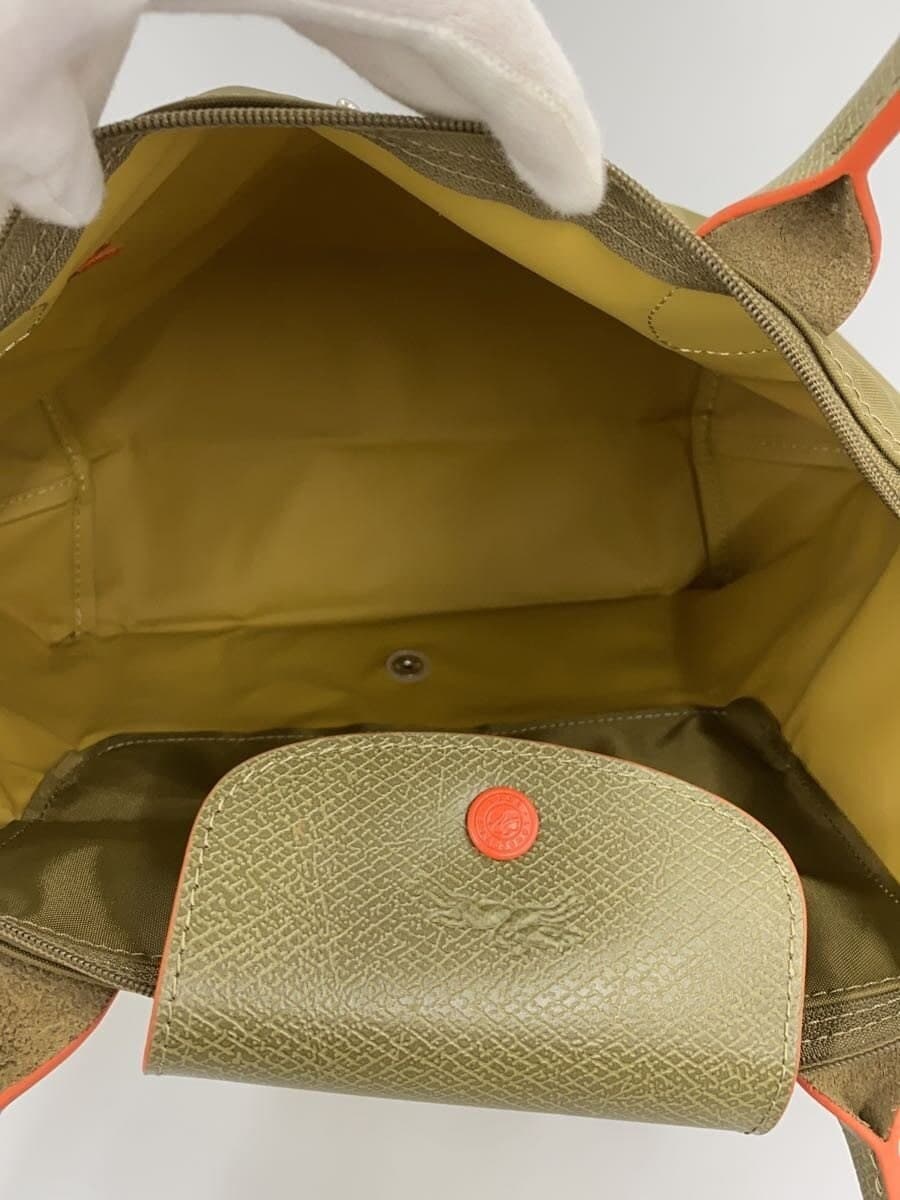 LONGCHAMP Tote Bag Nylon KHK Solid 6