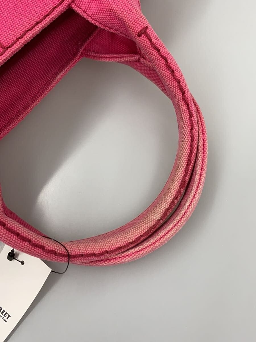 PRADA Handbag Canvas PNK 1BG642 7