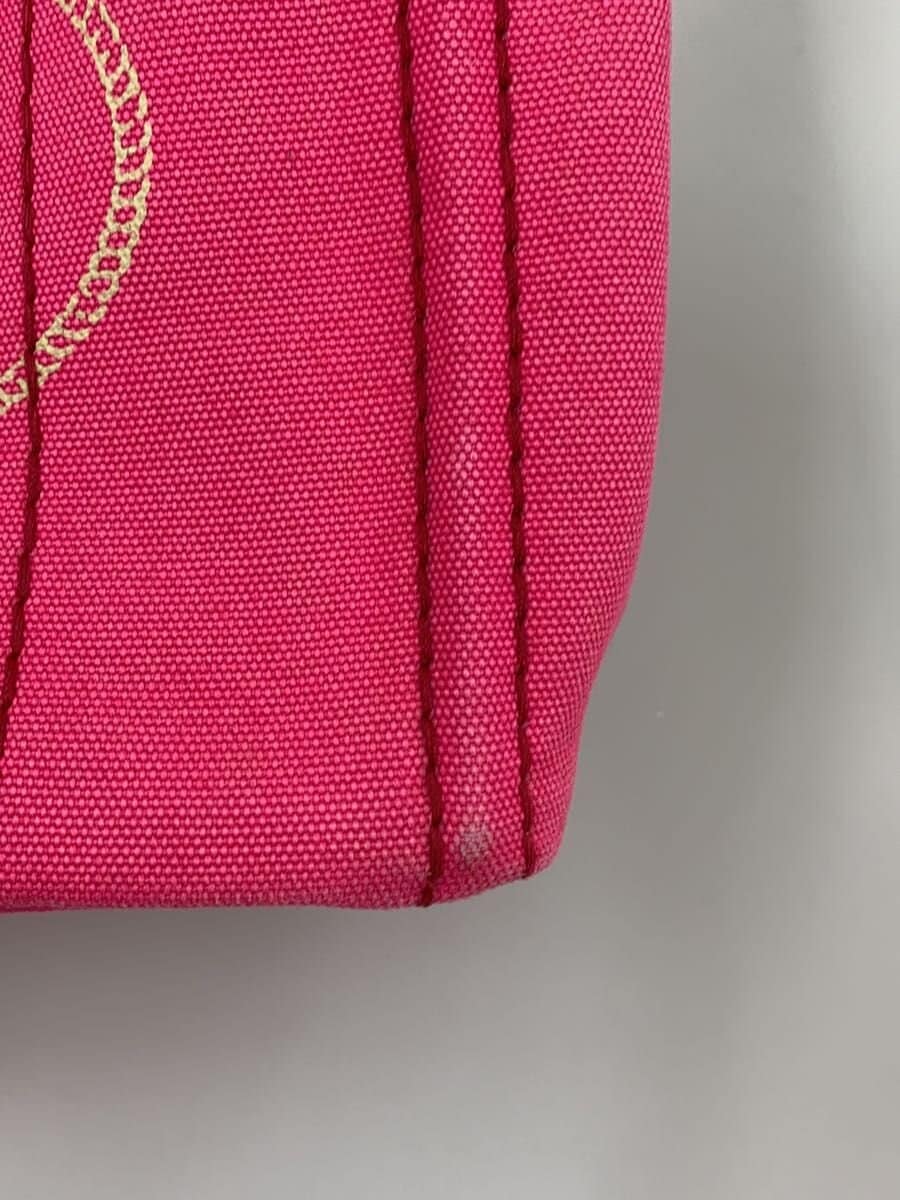 PRADA Handbag Canvas PNK 1BG642 8