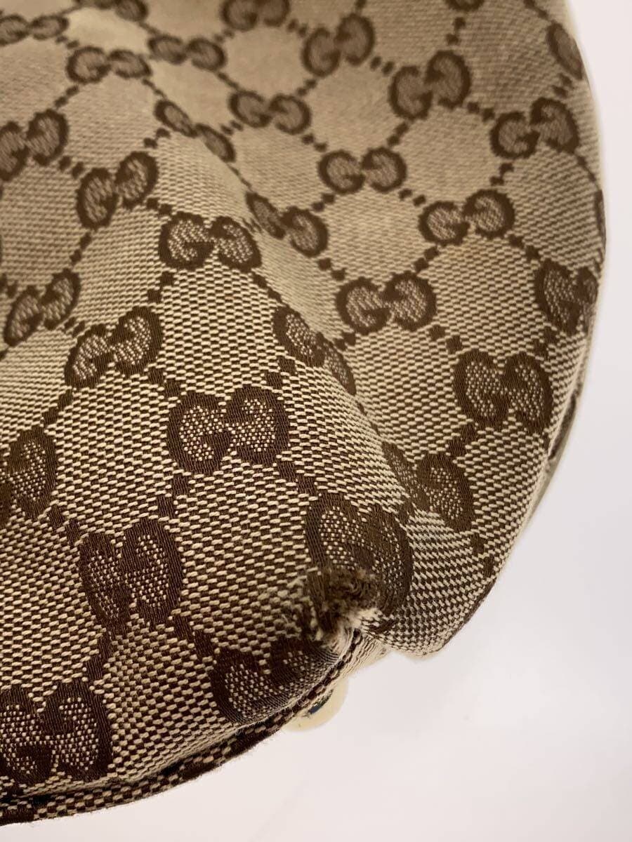 GUCCI Tote Bag_New Britt_GG Canvas Canvas WHT 169946 KQWFG 9761 7