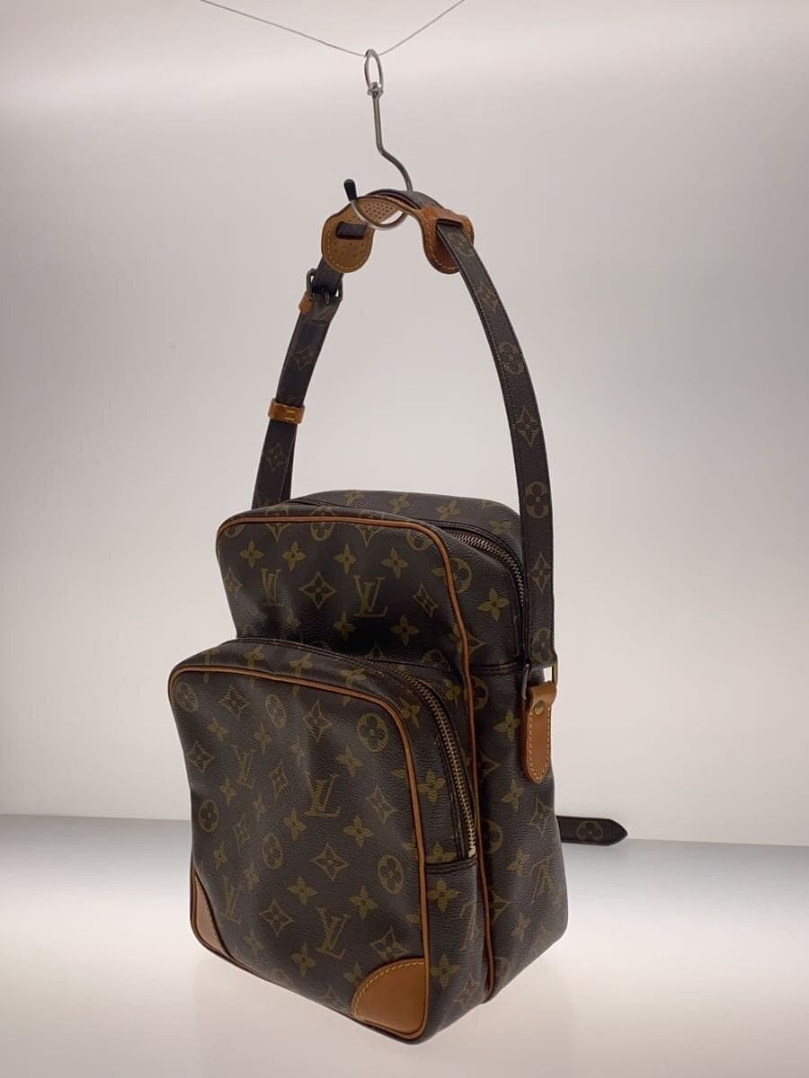 LOUIS VUITTON Shoulder Bag Leather BRW All Over Pattern M45234 2
