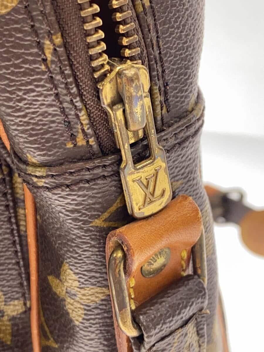 LOUIS VUITTON Shoulder Bag Leather BRW All Over Pattern M45234 8