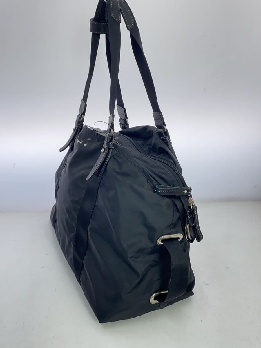 agnes b. Tote Bag BLK Solid 2