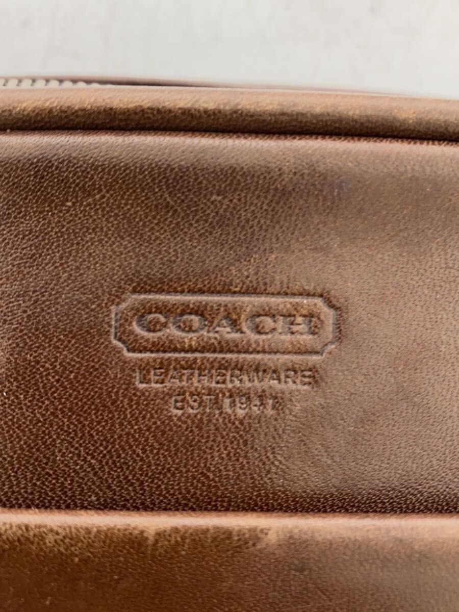 COACH Second Bag Leather BRW 5249 5