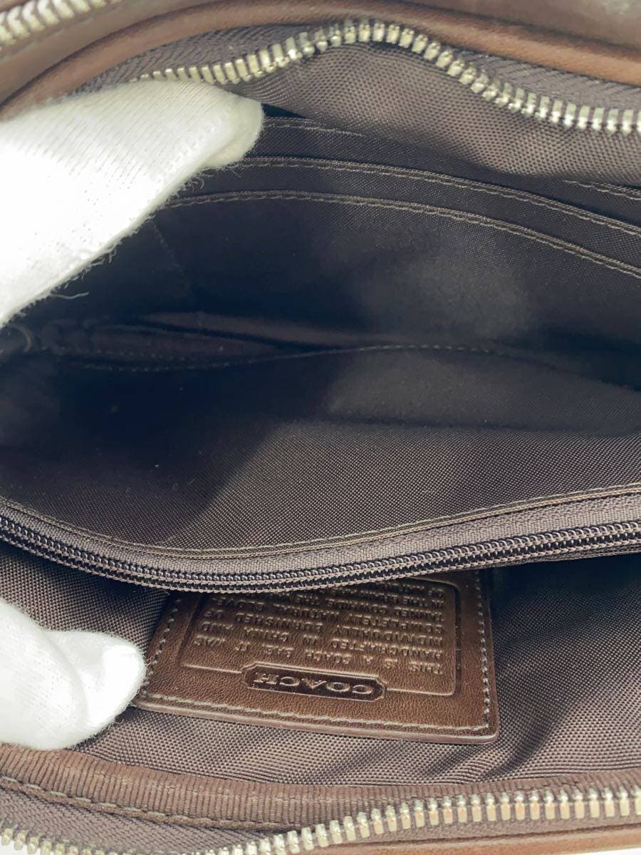 COACH Second Bag Leather BRW 5249 7