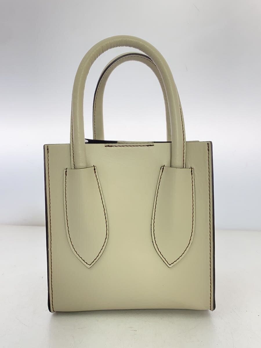 MARCO BIANCHINI Shoulder Bag Leather BEG Solid 3