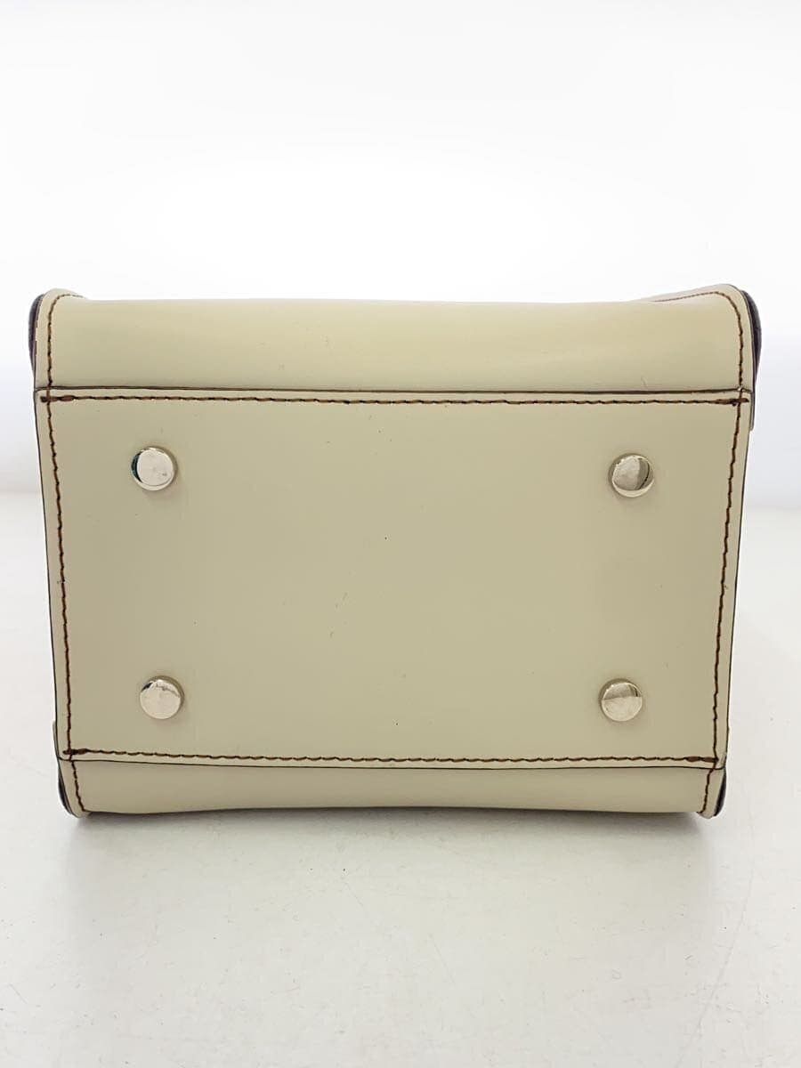 MARCO BIANCHINI Shoulder Bag Leather BEG Solid 4