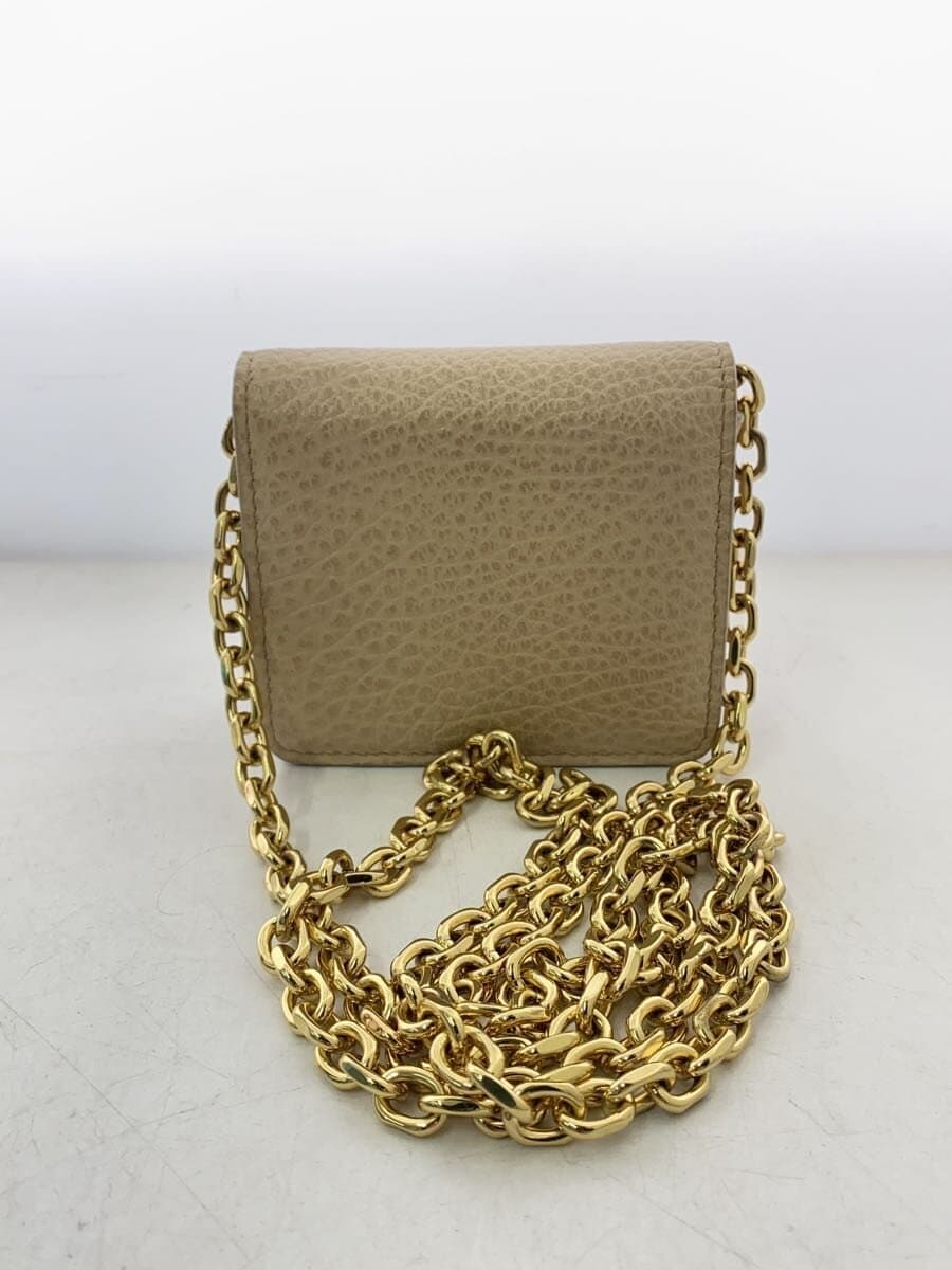 Maison Margiela Shoulder Bag Leather BEG 3