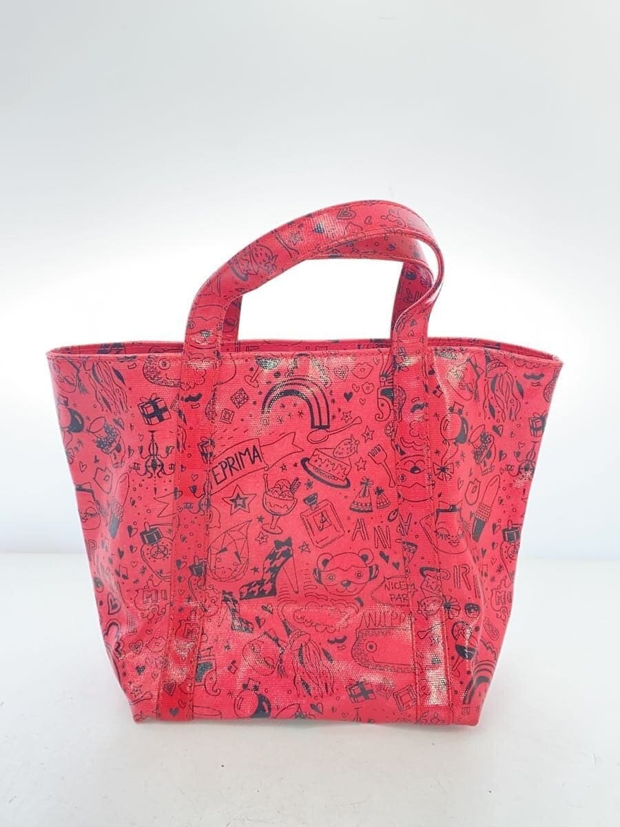 ANTEPRIMA Handbag Patent Leather PNK All Over Pattern 3