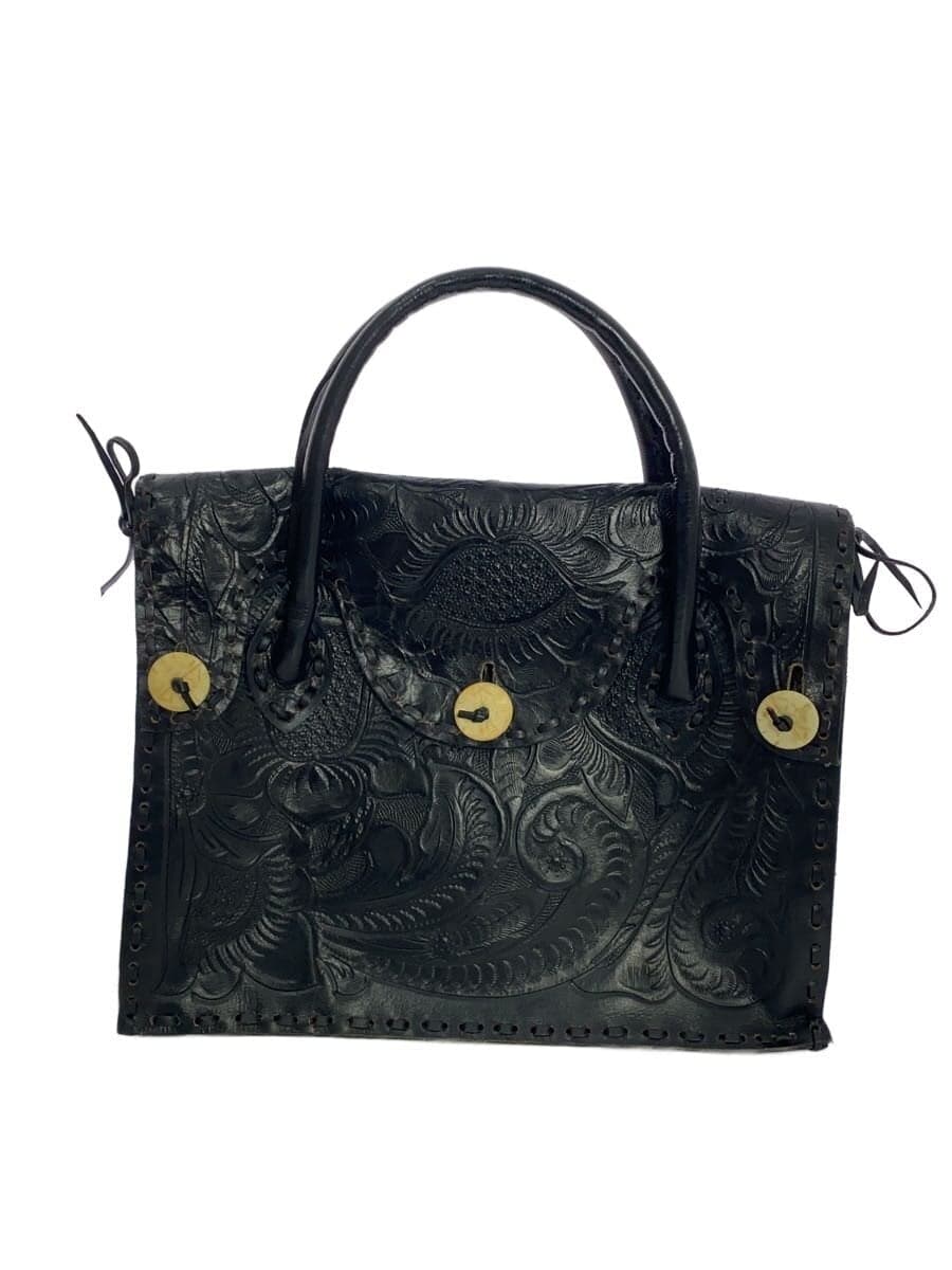 Carving Tribes handbag -- BLK