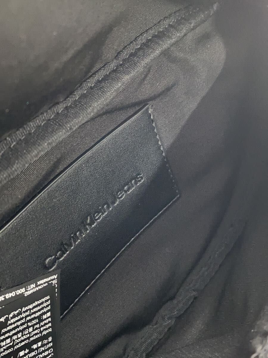 Calvin Klein Jeans Waist Bag Leather BLK 4G3004G 6