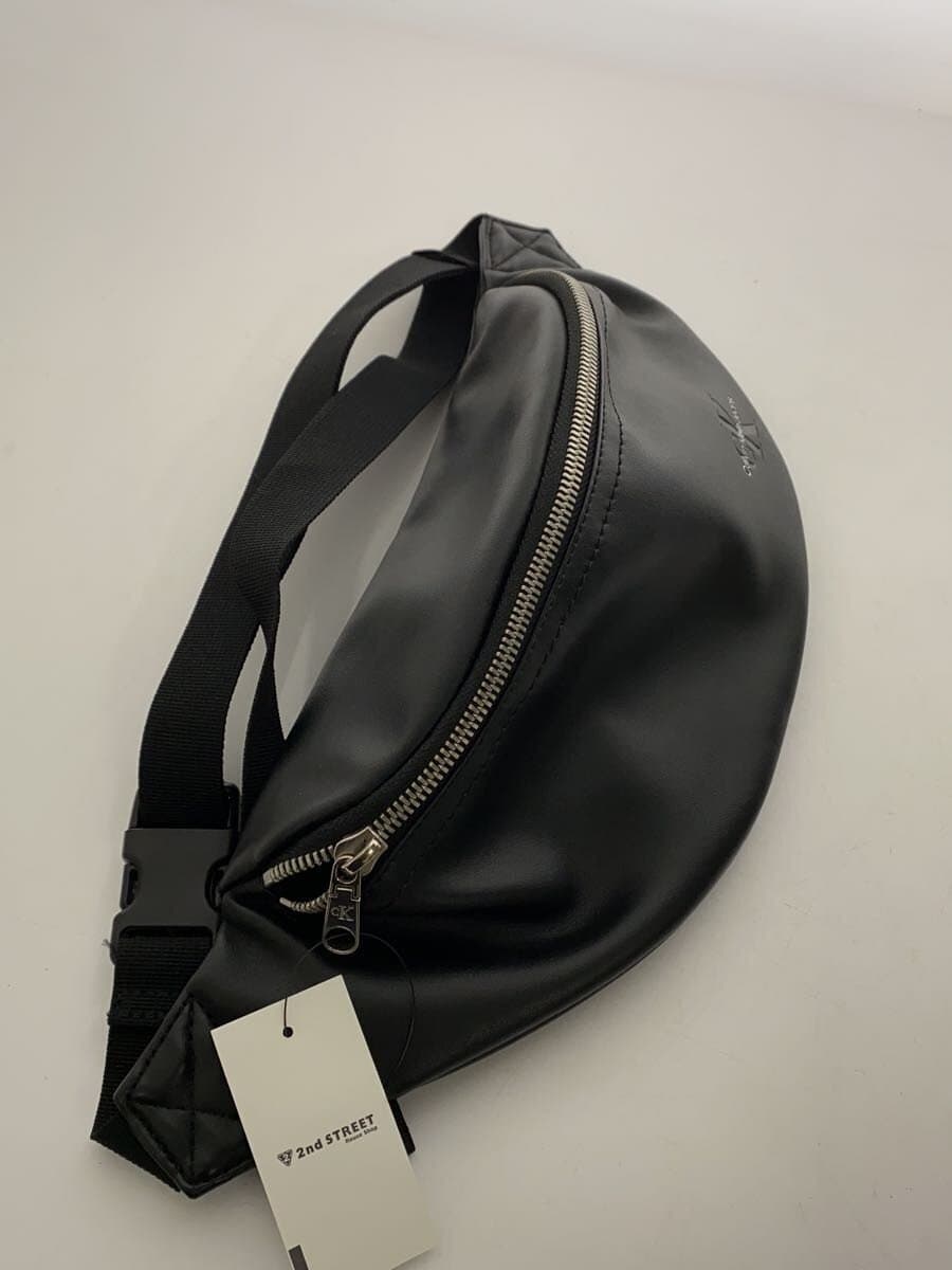 Calvin Klein Jeans Waist Bag Leather BLK 4G3004G 7