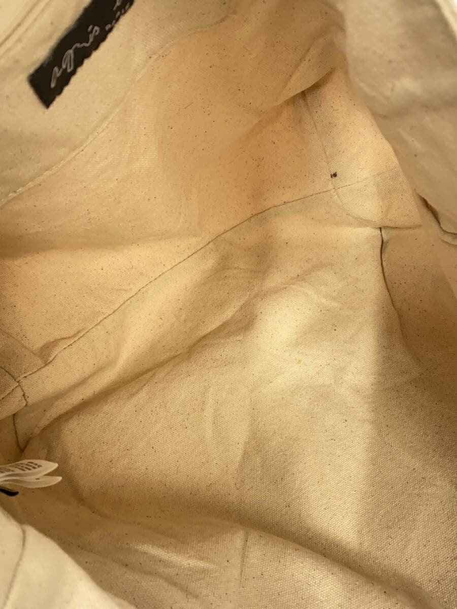 agnes b VOYAGE Tote Bag Canvas IVO G003-01 6