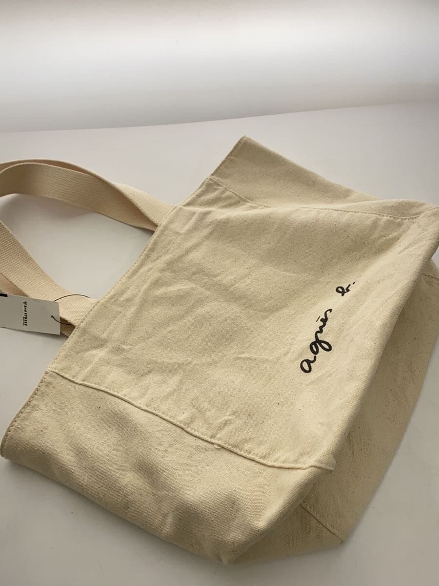 agnes b VOYAGE Tote Bag Canvas IVO G003-01 9