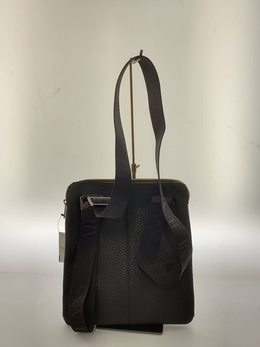 ARMANI JEANS Shoulder Bag Leather BLK 7A934 932174 3