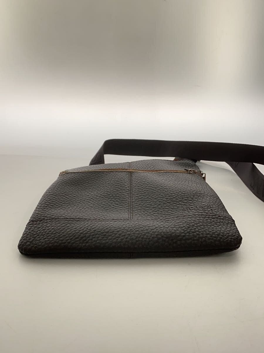 ARMANI JEANS Shoulder Bag Leather BLK 7A934 932174 4