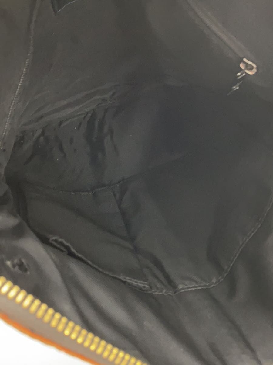 ARMANI JEANS Shoulder Bag Leather BLK 7A934 932174 6