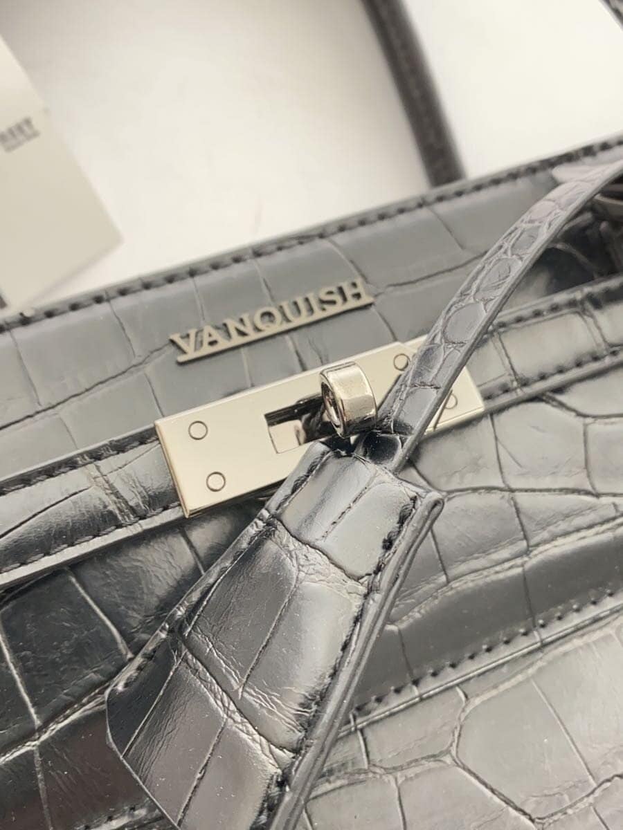 VANQUISH Bag Leather BLK 5