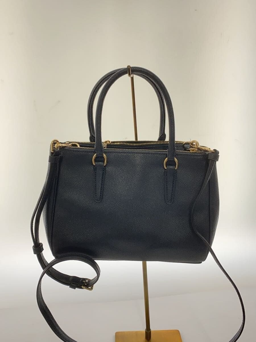 COACH Shoulder Bag Leather NVY Solid E1947-F44962 3