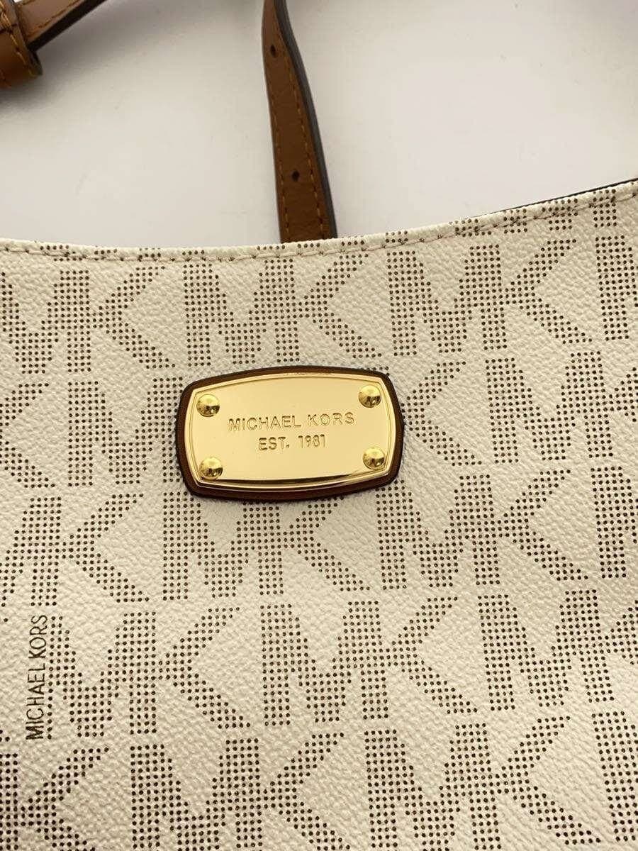MICHAEL KORS Shoulder Bag CRM All Over Pattern IM-1611 5