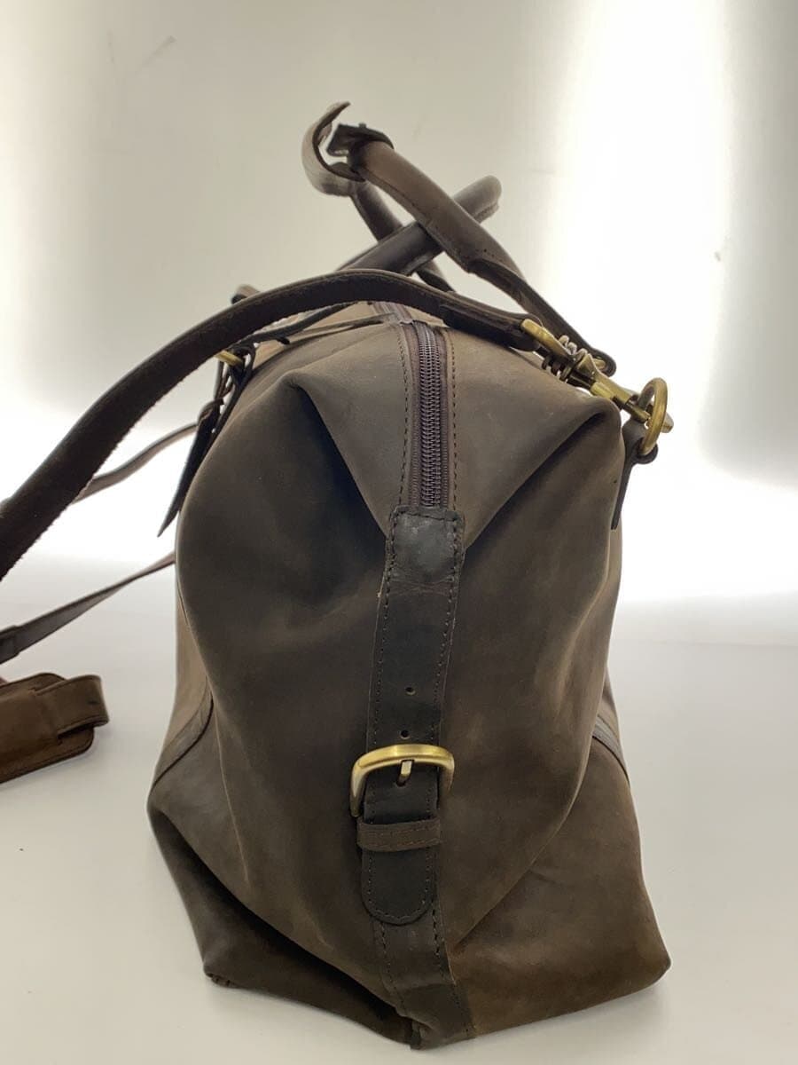 Other Brand ROWALLAN Boston Bag Leather BRW Solid 2