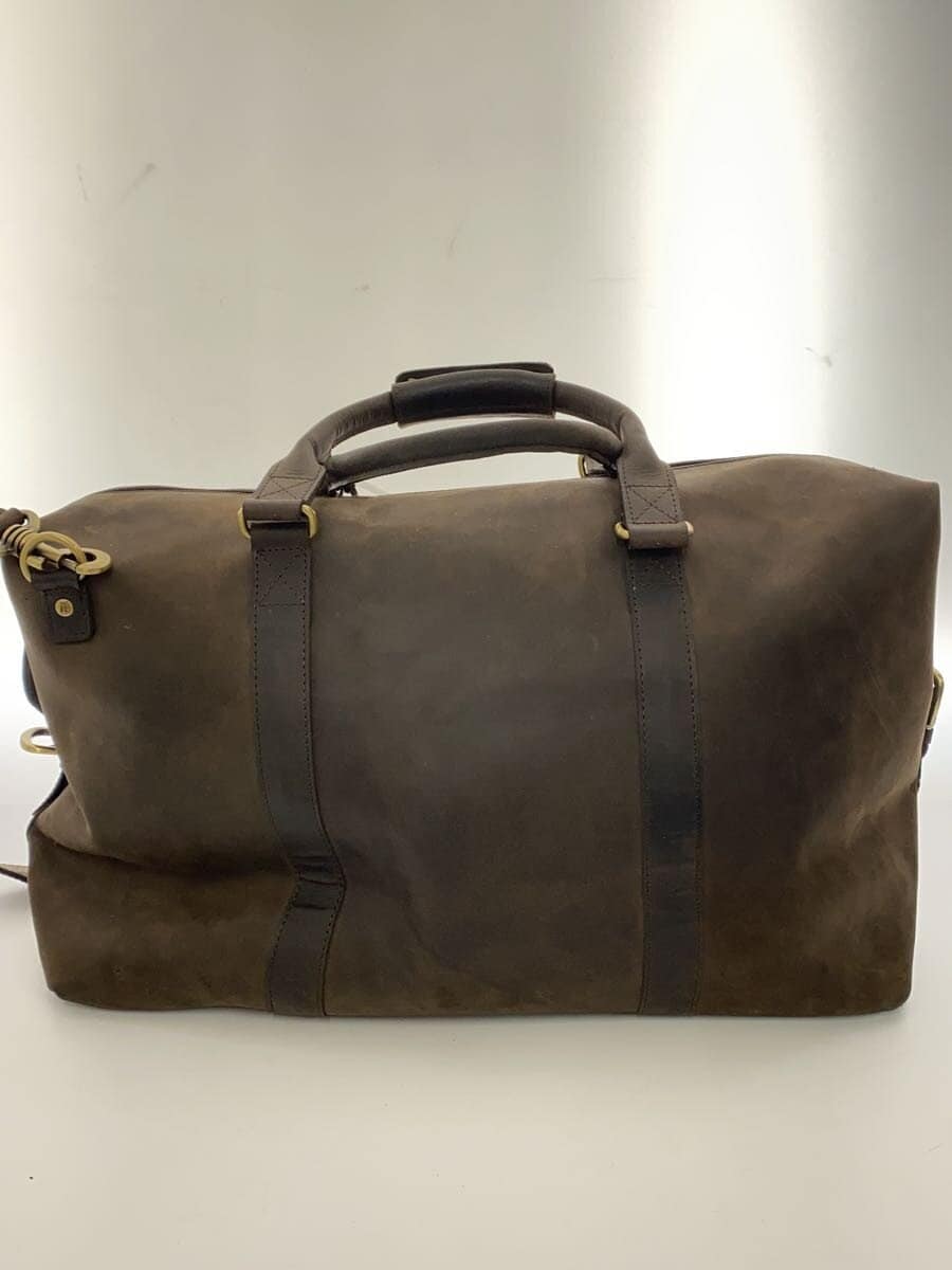 Other Brand ROWALLAN Boston Bag Leather BRW Solid 3