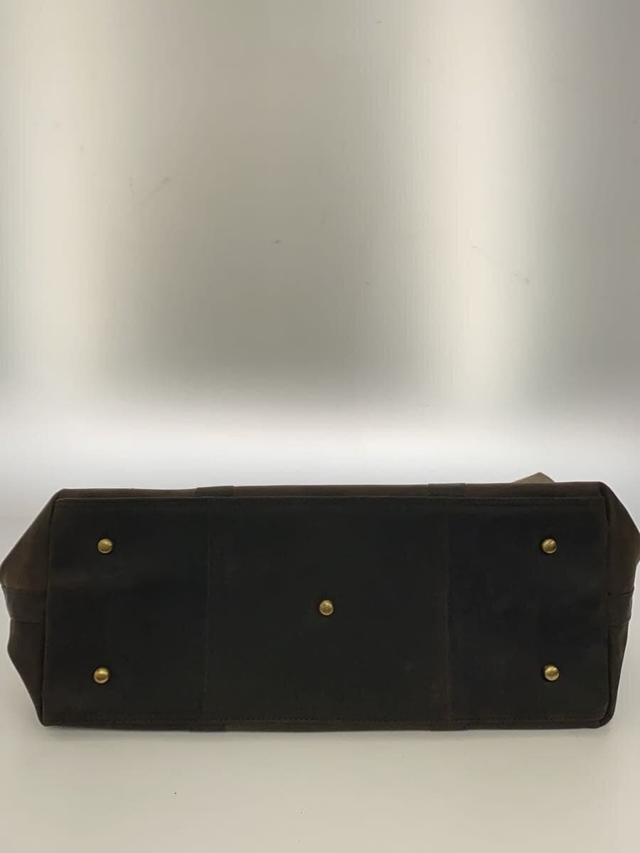 Other Brand ROWALLAN Boston Bag Leather BRW Solid 4