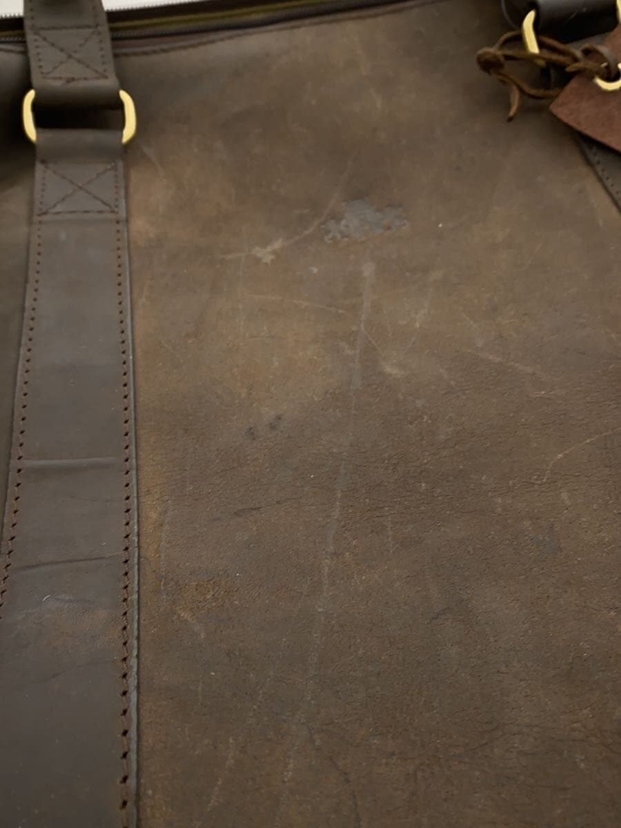 Other Brand ROWALLAN Boston Bag Leather BRW Solid 7