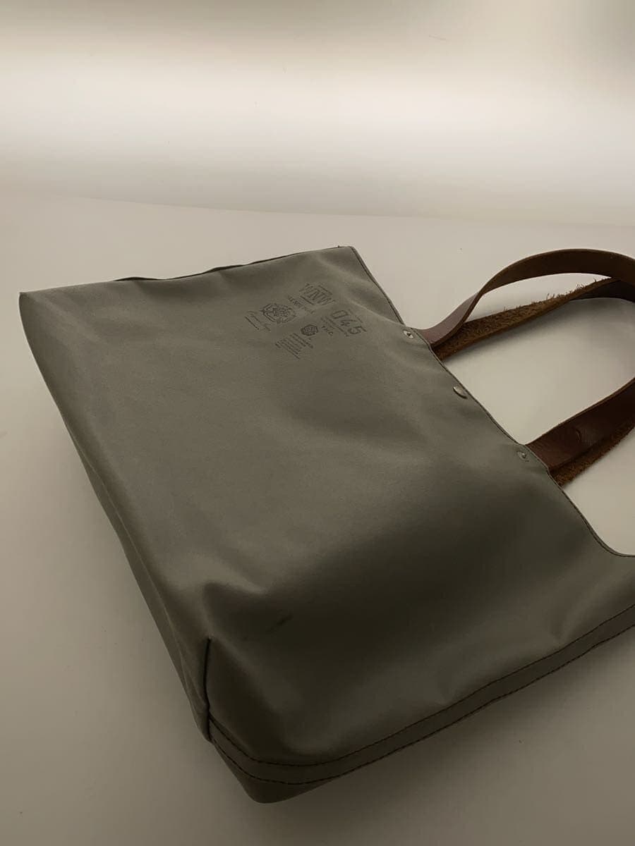 WORK NOT WORK x Yokohama Canvas Kaban Tote Bag GRY 9