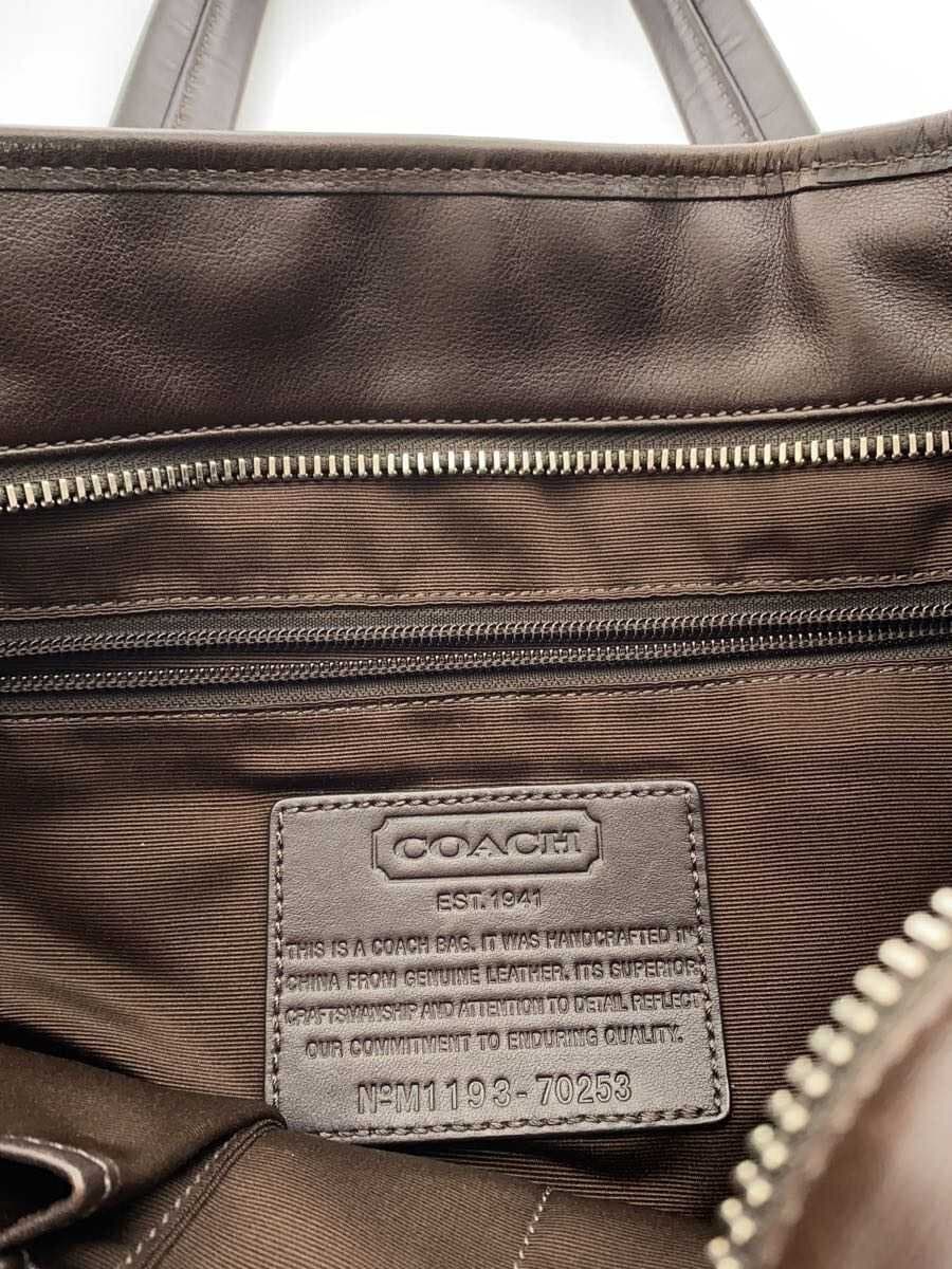 COACH Waist Bag Leather BRW M1193-70253 5