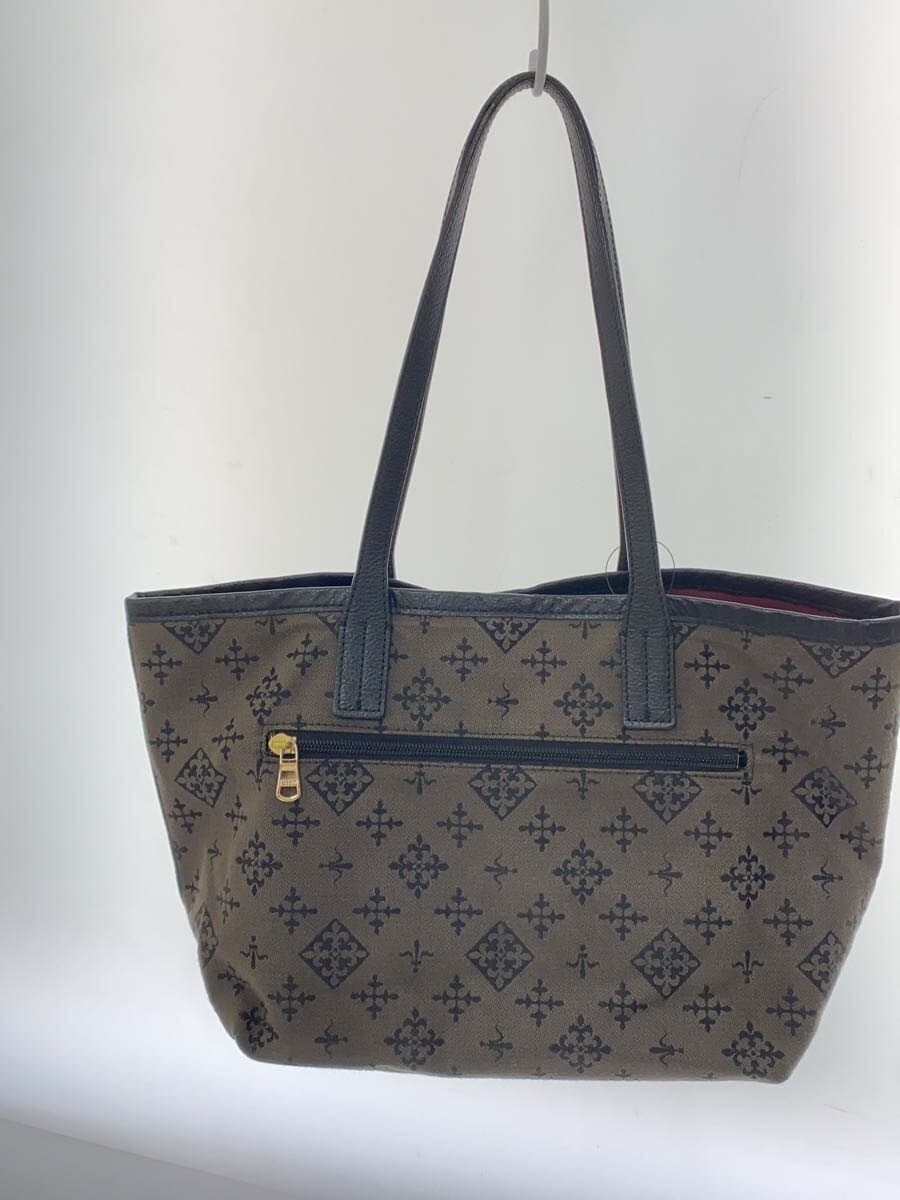 russet Tote Bag Canvas GRY 3