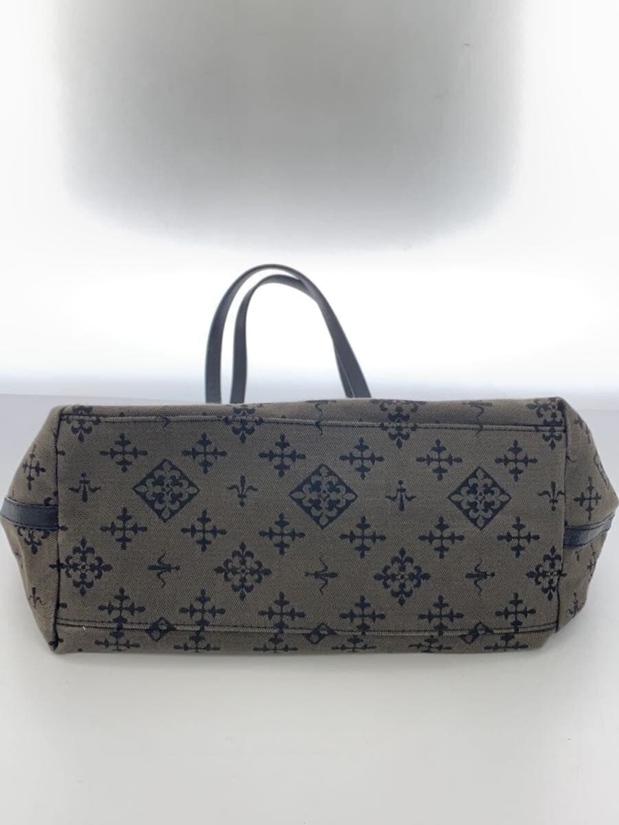 russet Tote Bag Canvas GRY 4