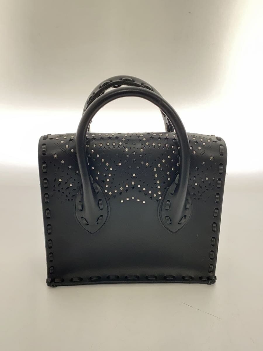 Carving Tribes Bag Leather BLK 3