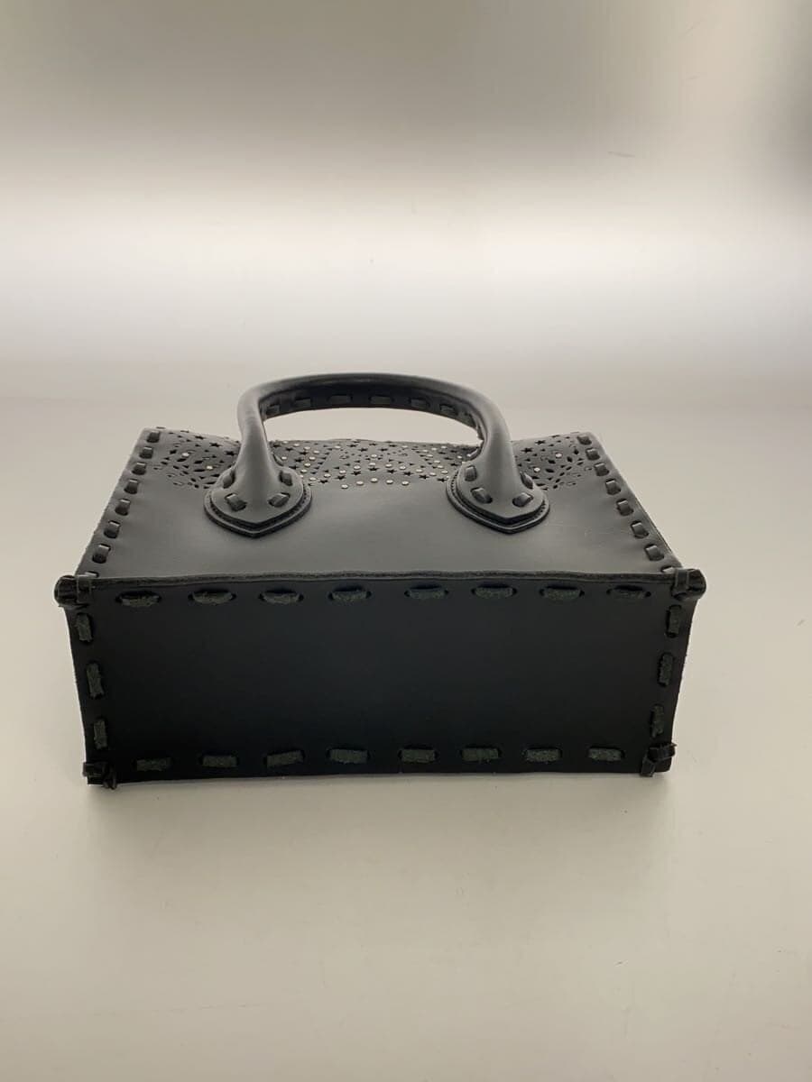 Carving Tribes Bag Leather BLK 4