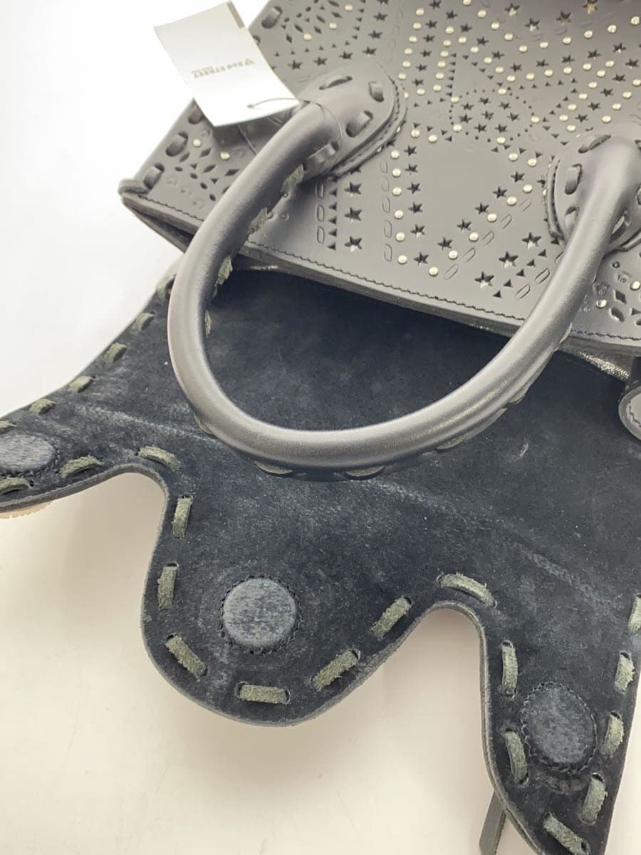 Carving Tribes Bag Leather BLK 8