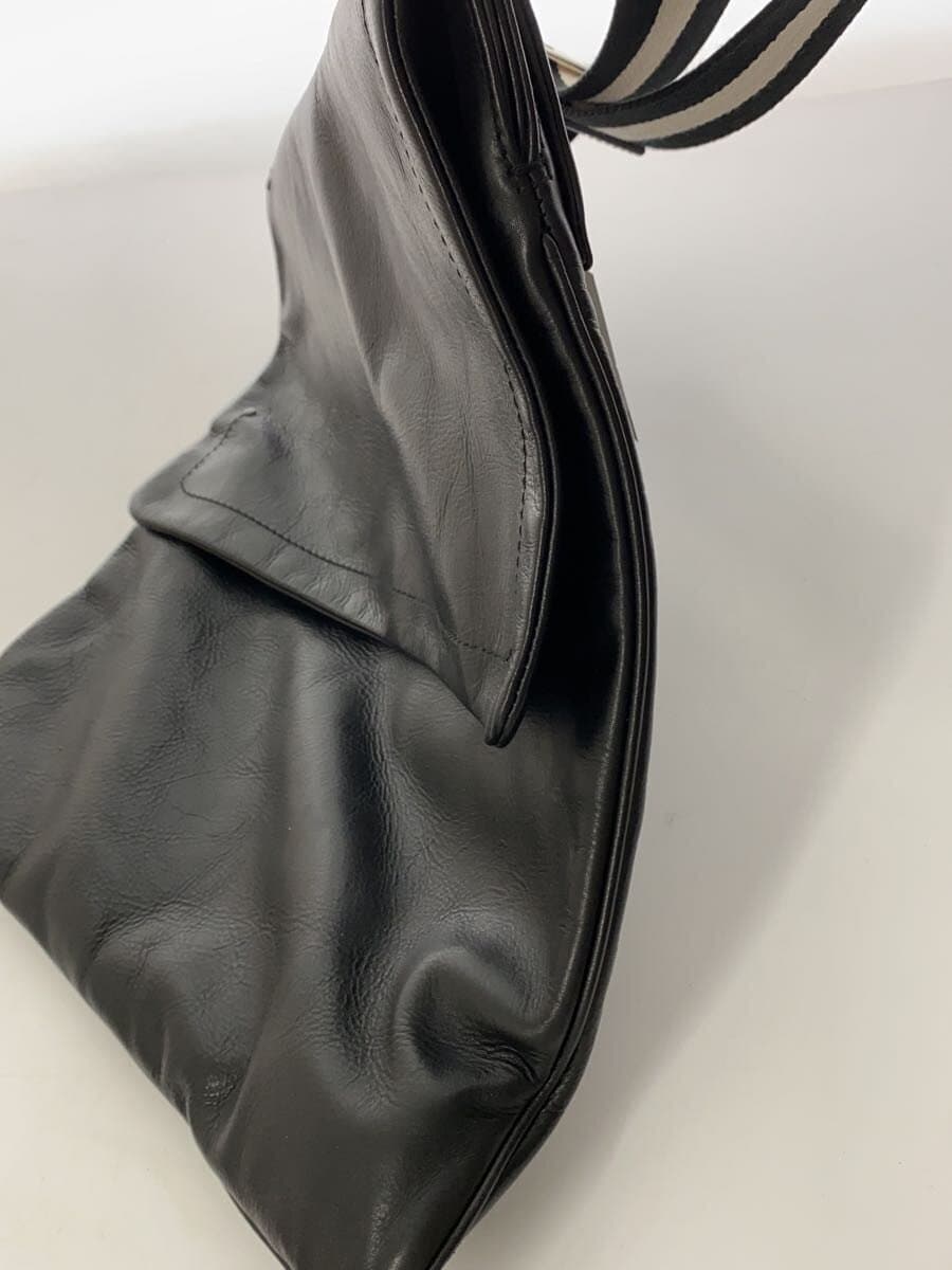 BALLY Shoulder Bag Leather BLK 2