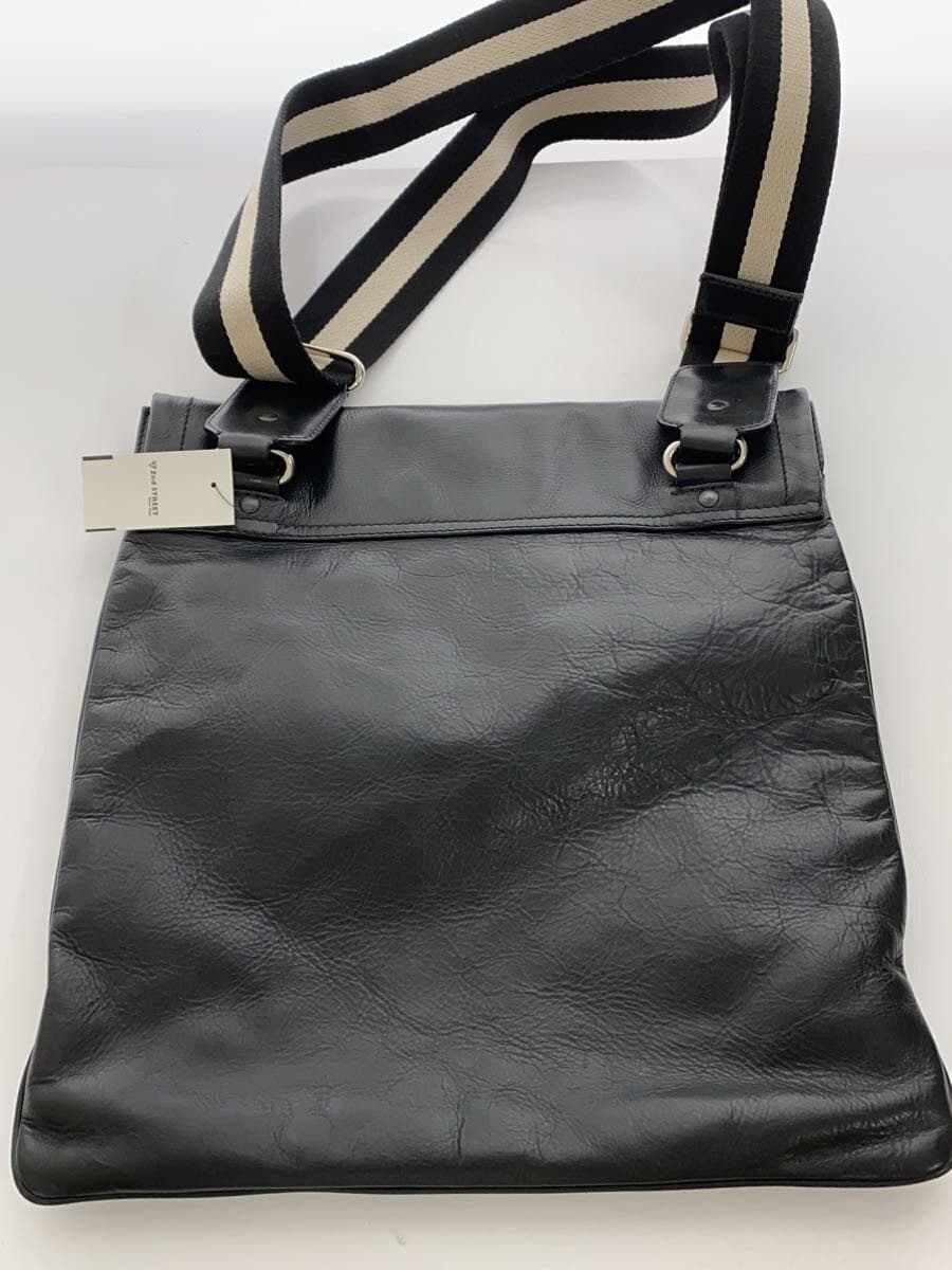 BALLY Shoulder Bag Leather BLK 3